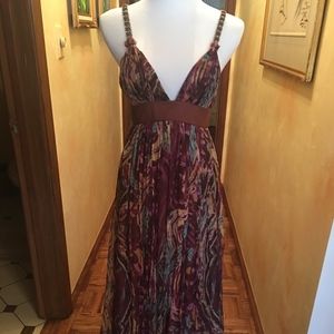 Catherine Malandrino Maxi Dress Bahia Print